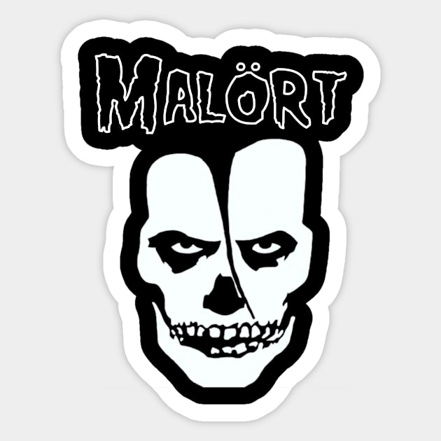 Malort Misfit The Only Sticker by IHateMalort